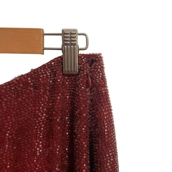 H By Halston Beaded Pencil Skirt Size 12 - Picture 2 of 6